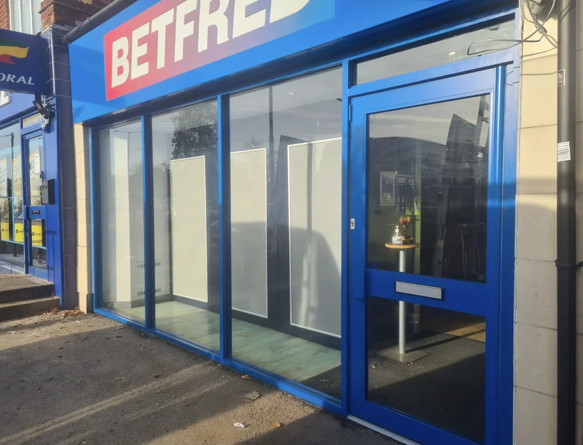 Bet Fred Shopfront Blackpool