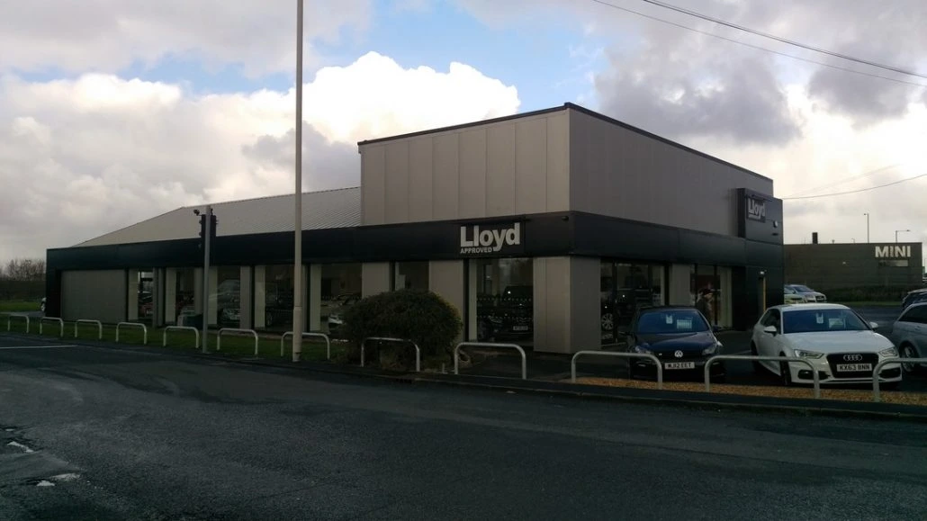 LLoyds showroom installation Blackpool